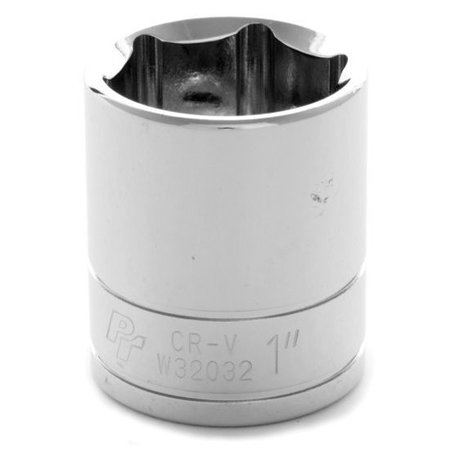 PERFORMANCE TOOL 1/2 In Dr. Socket 1 In, W32032 W32032